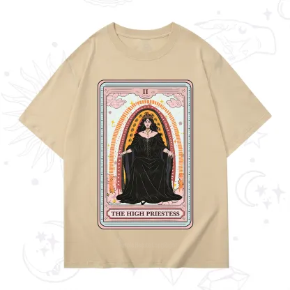 Purplehecate The High Priestess Tarot T-Shirt