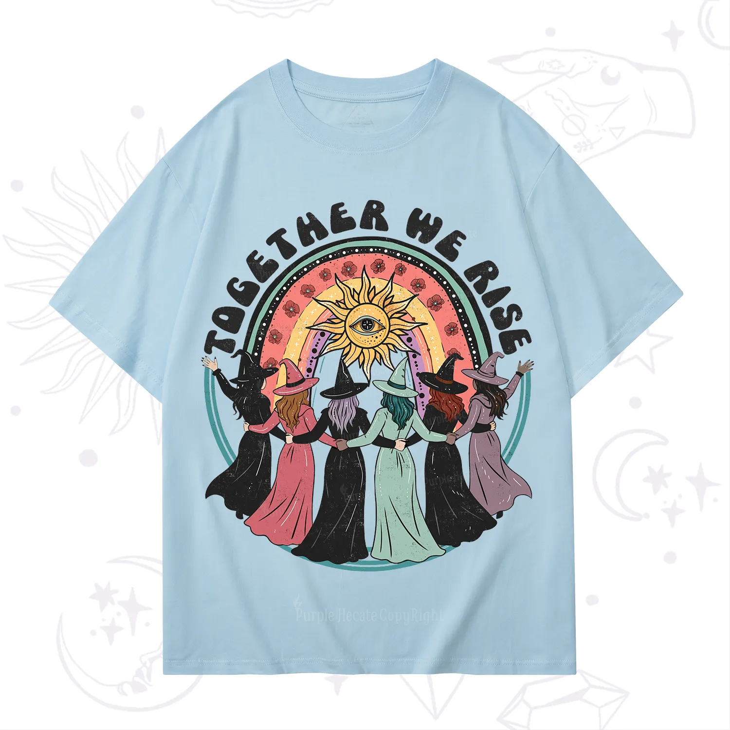 Purplehecate Together We Rise T-Shirt