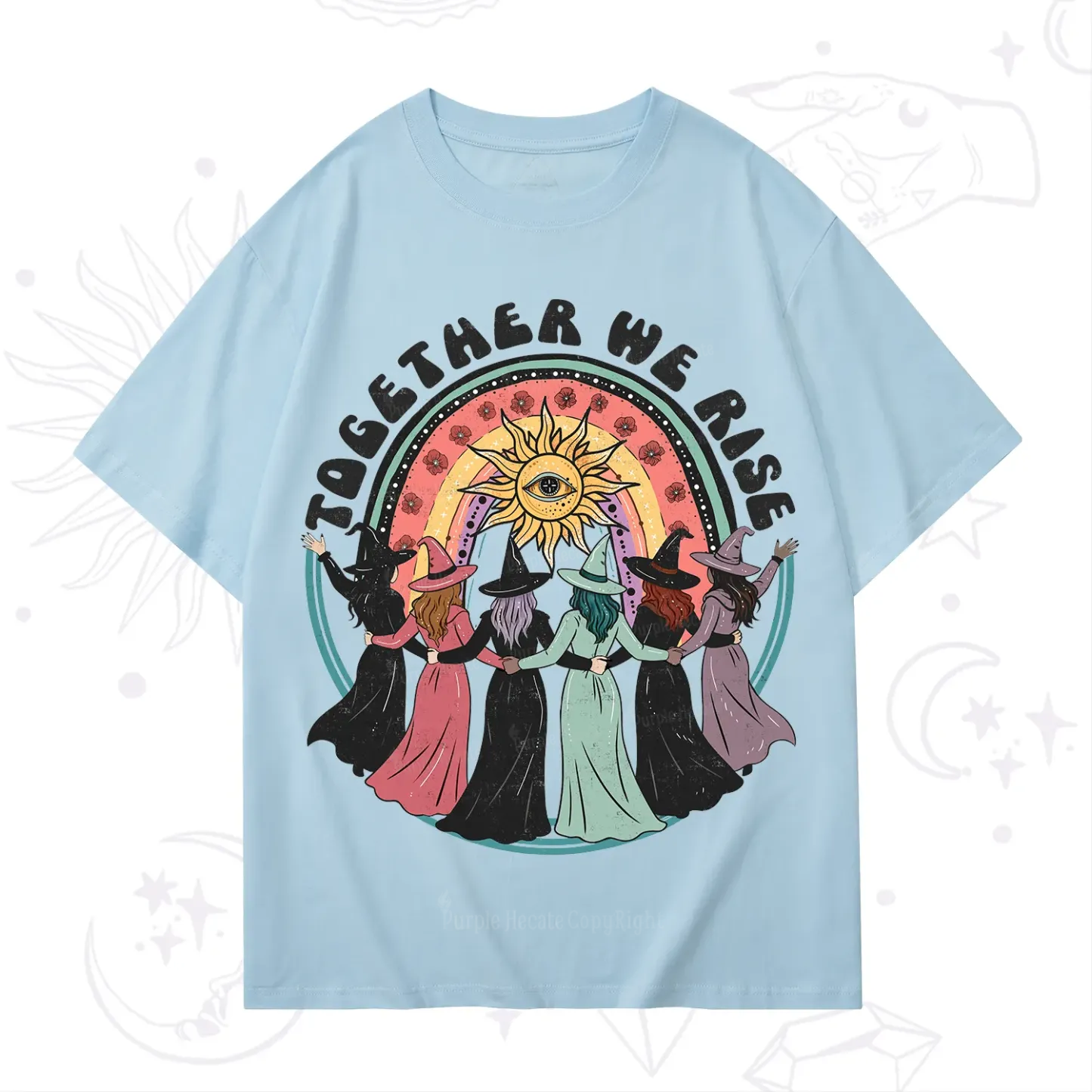 Purplehecate Together We Rise T-Shirt