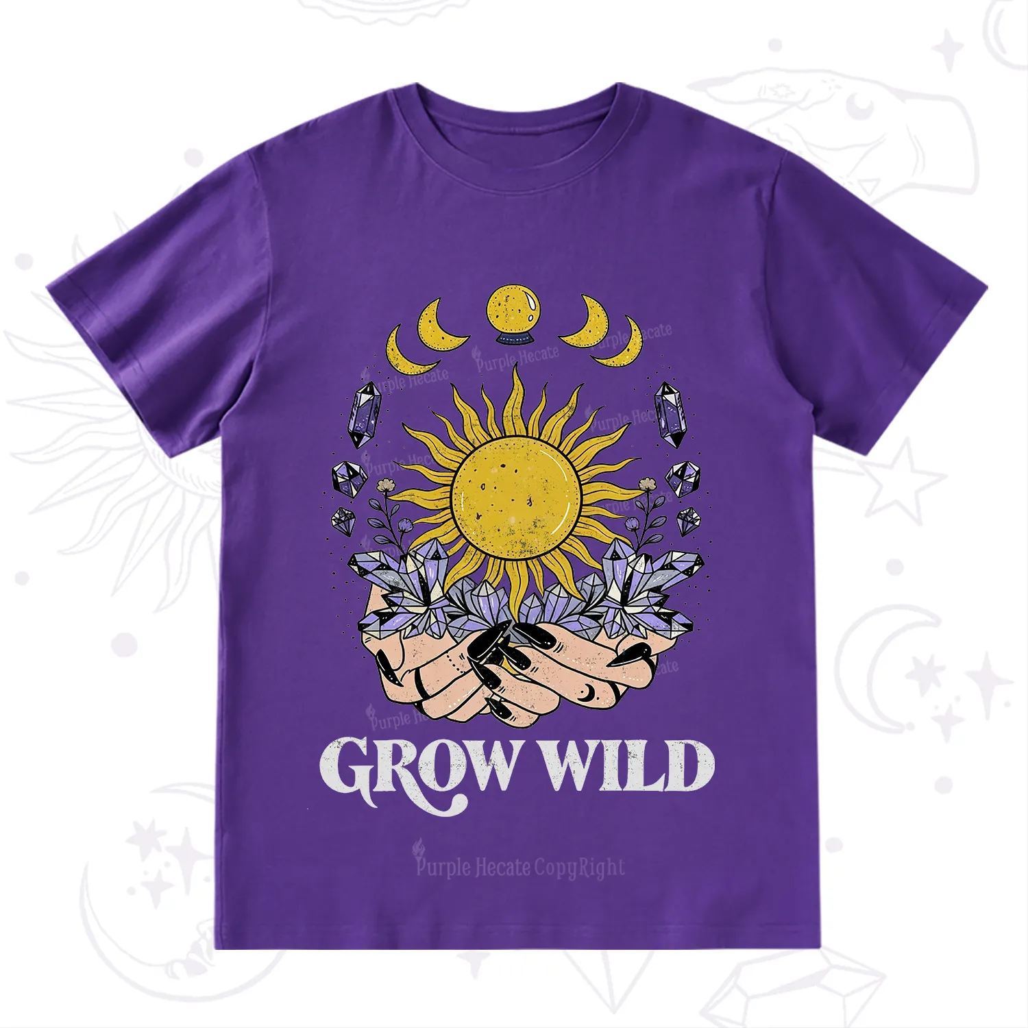 Purplehecate Grow Wild T-Shirt
