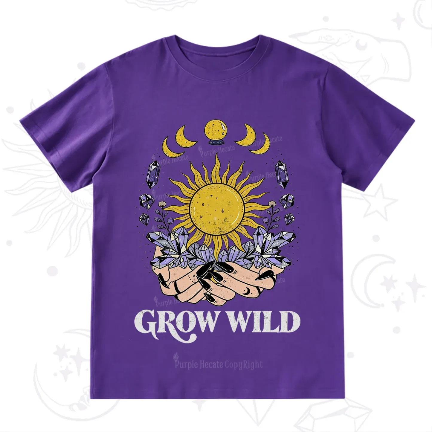 Purplehecate Grow Wild T-Shirt