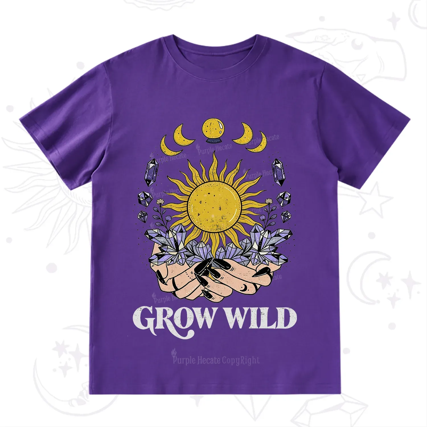Purplehecate Grow Wild T-Shirt