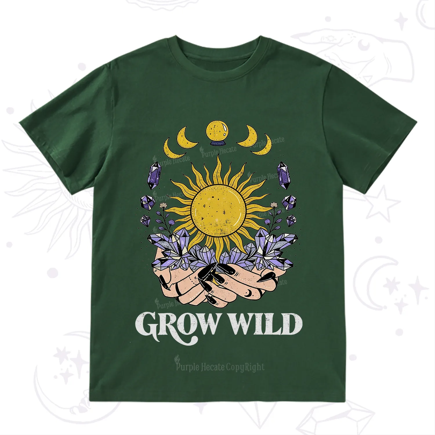 Purplehecate Grow Wild T-Shirt