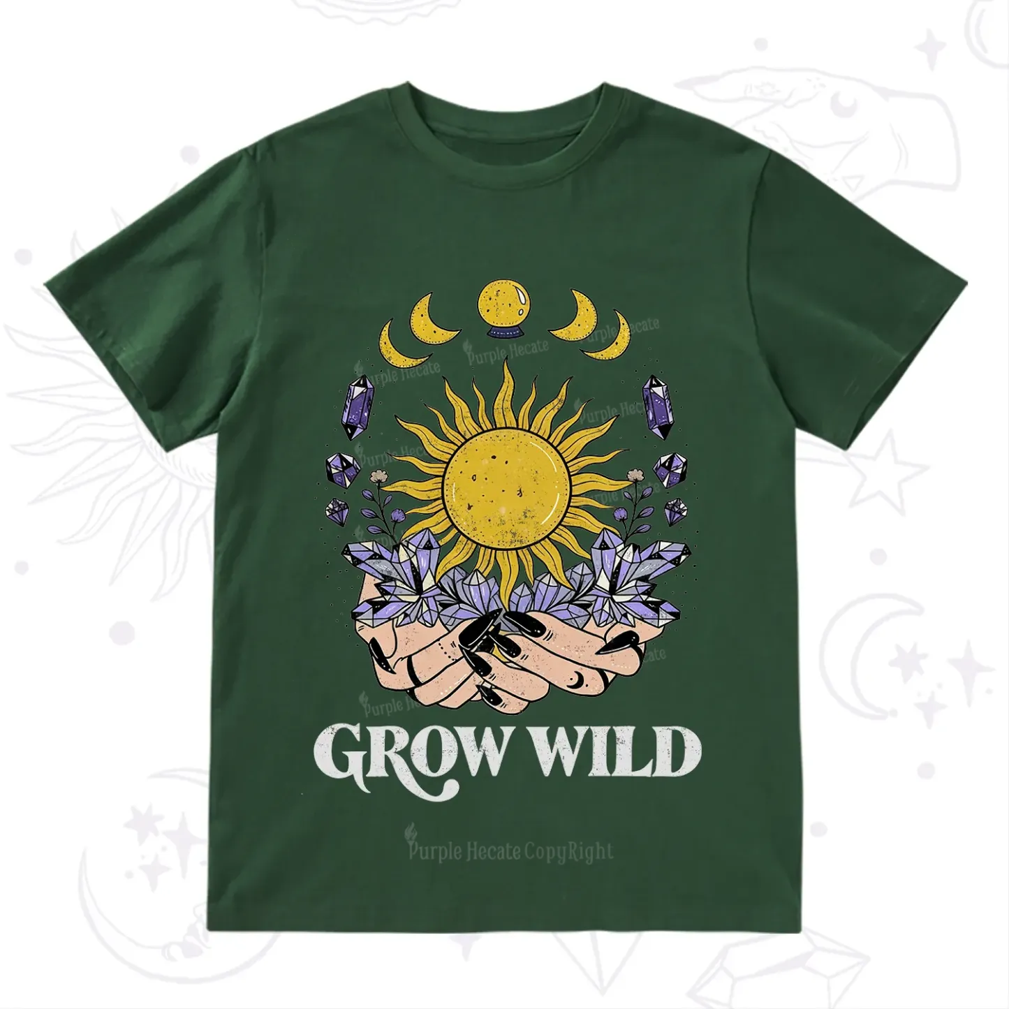 Purplehecate Grow Wild T-Shirt