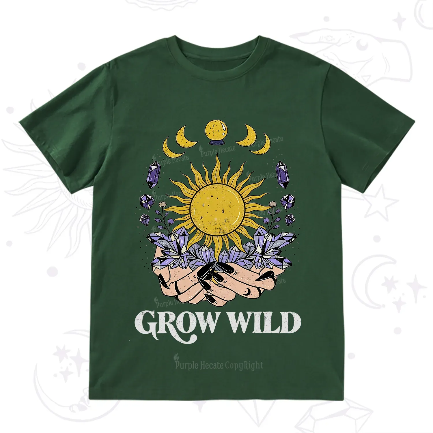 Purplehecate Grow Wild T-Shirt
