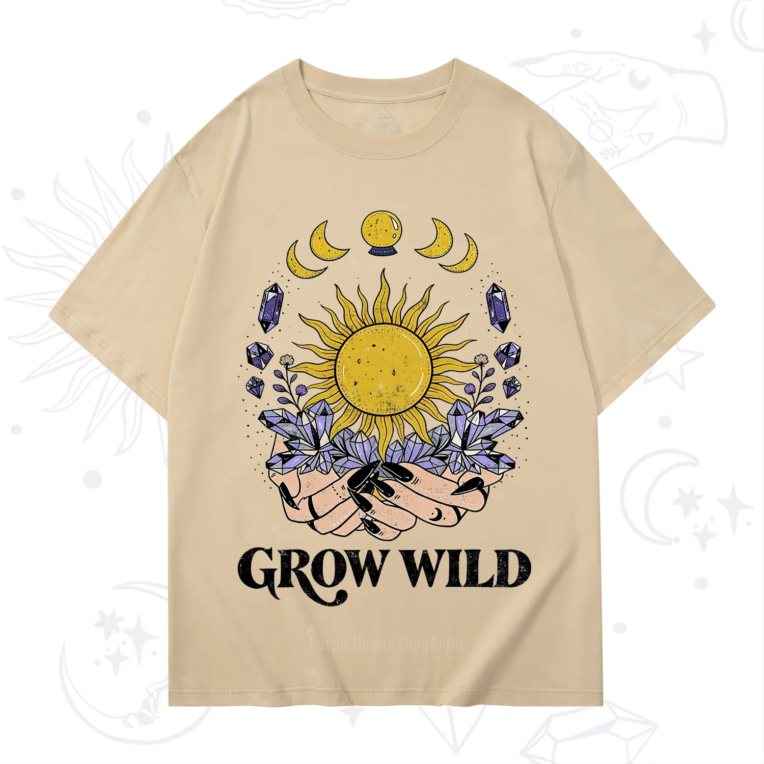 Purplehecate Grow Wild T-Shirt