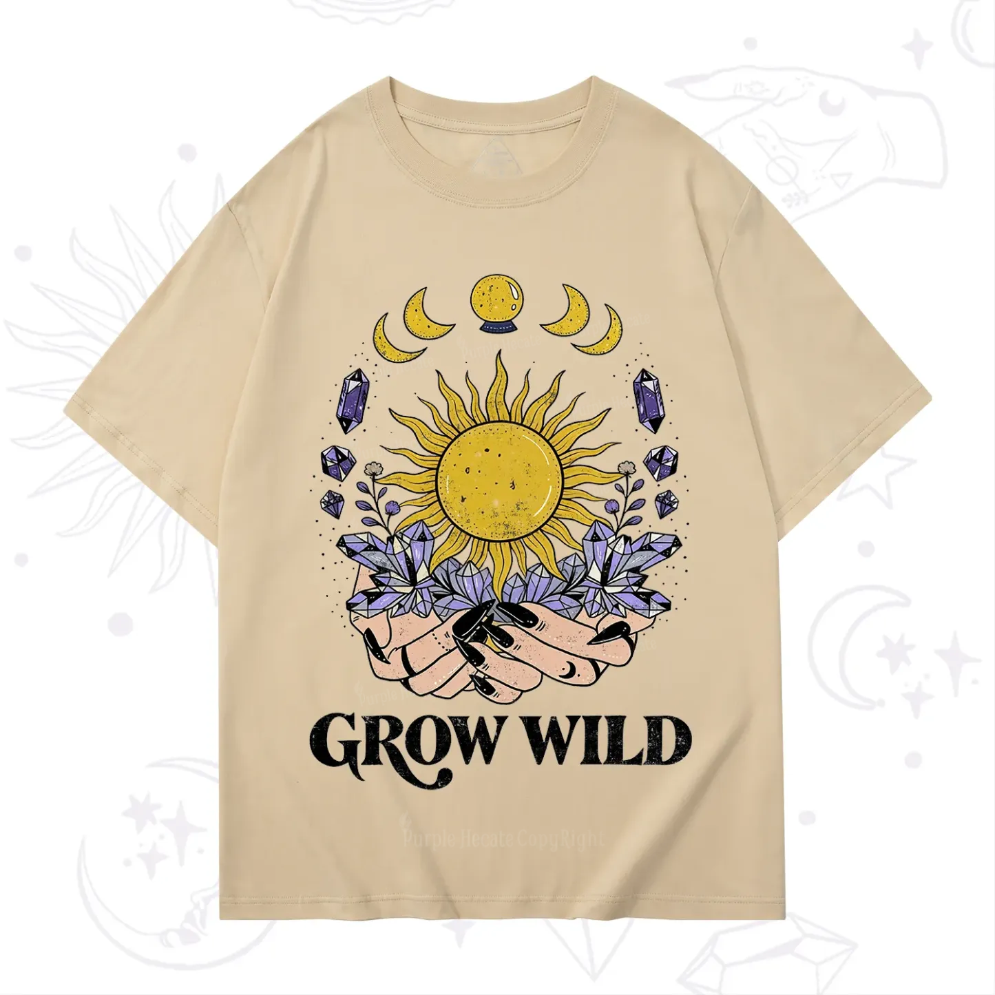 Purplehecate Grow Wild T-Shirt