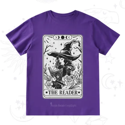 Purplehecate The Witch Reader Tarot T-Shirt