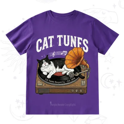 Purplehecate Cat Tunes T-Shirt