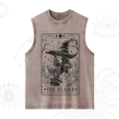 Purplehecate The Witch Reader Tarot Washed Tank