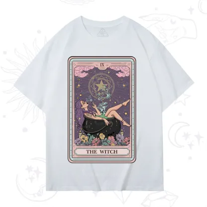 Purplehecate The Witch Tarot Card T-Shirt
