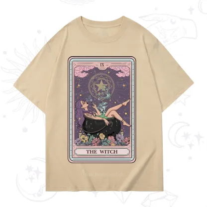 Purplehecate The Witch Tarot Card T-Shirt