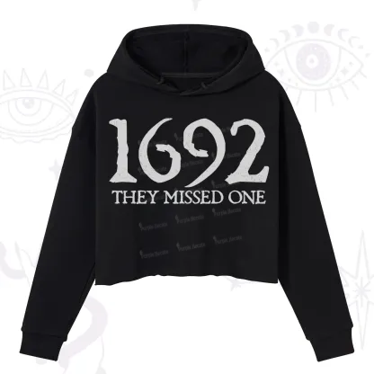 Purplehecate 1692 They Missed One Crop Hoodie