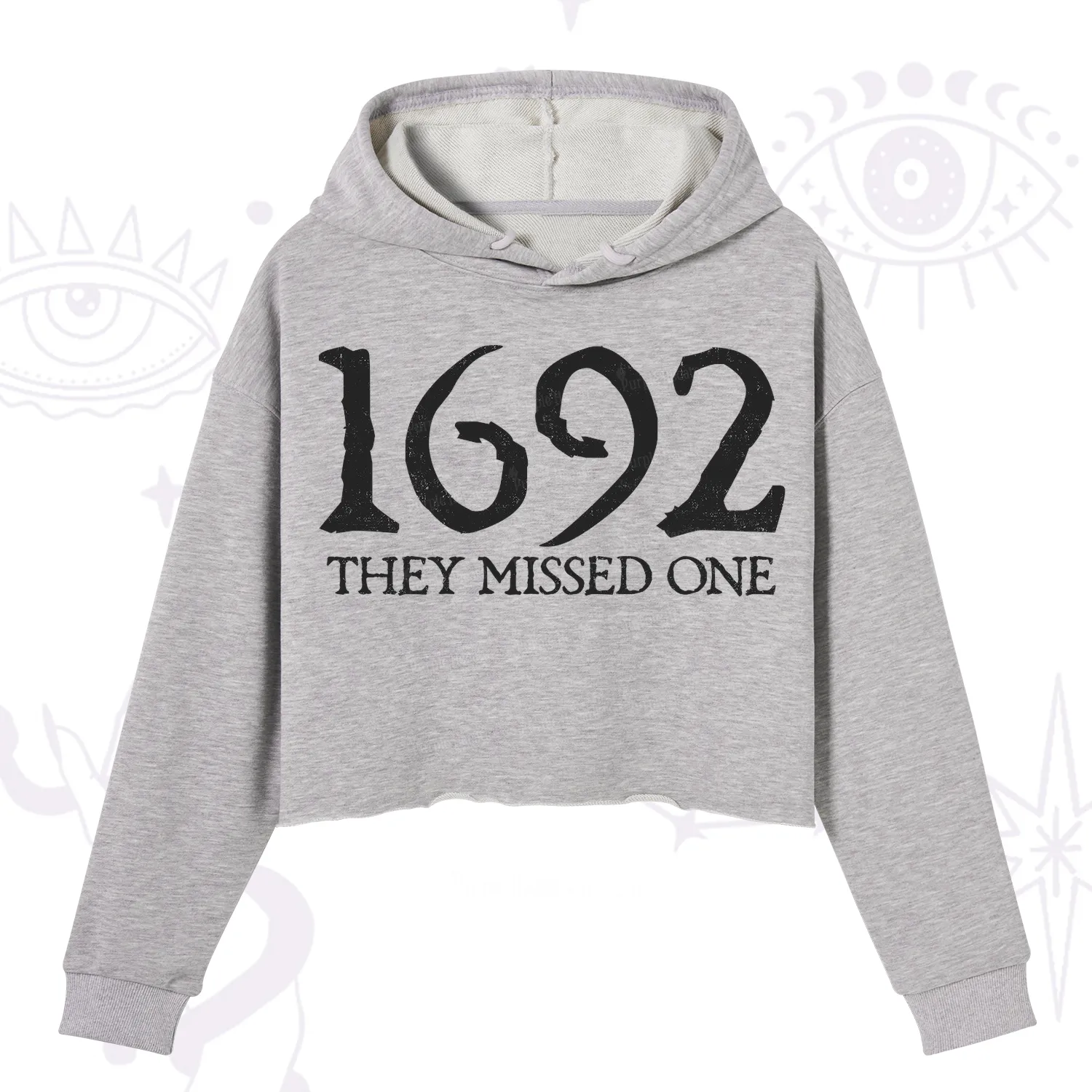 Purplehecate 1692 They Missed One Crop Hoodie