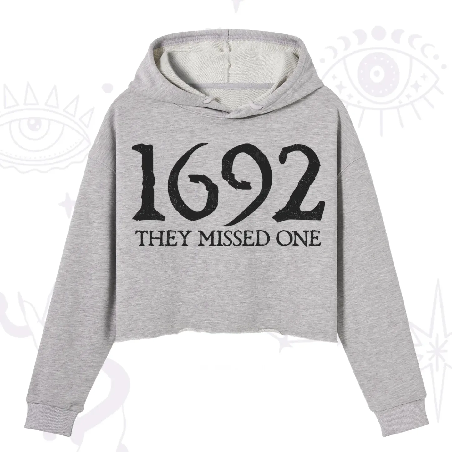 Purplehecate 1692 They Missed One Crop Hoodie