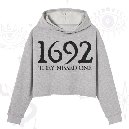 Purplehecate 1692 They Missed One Crop Hoodie