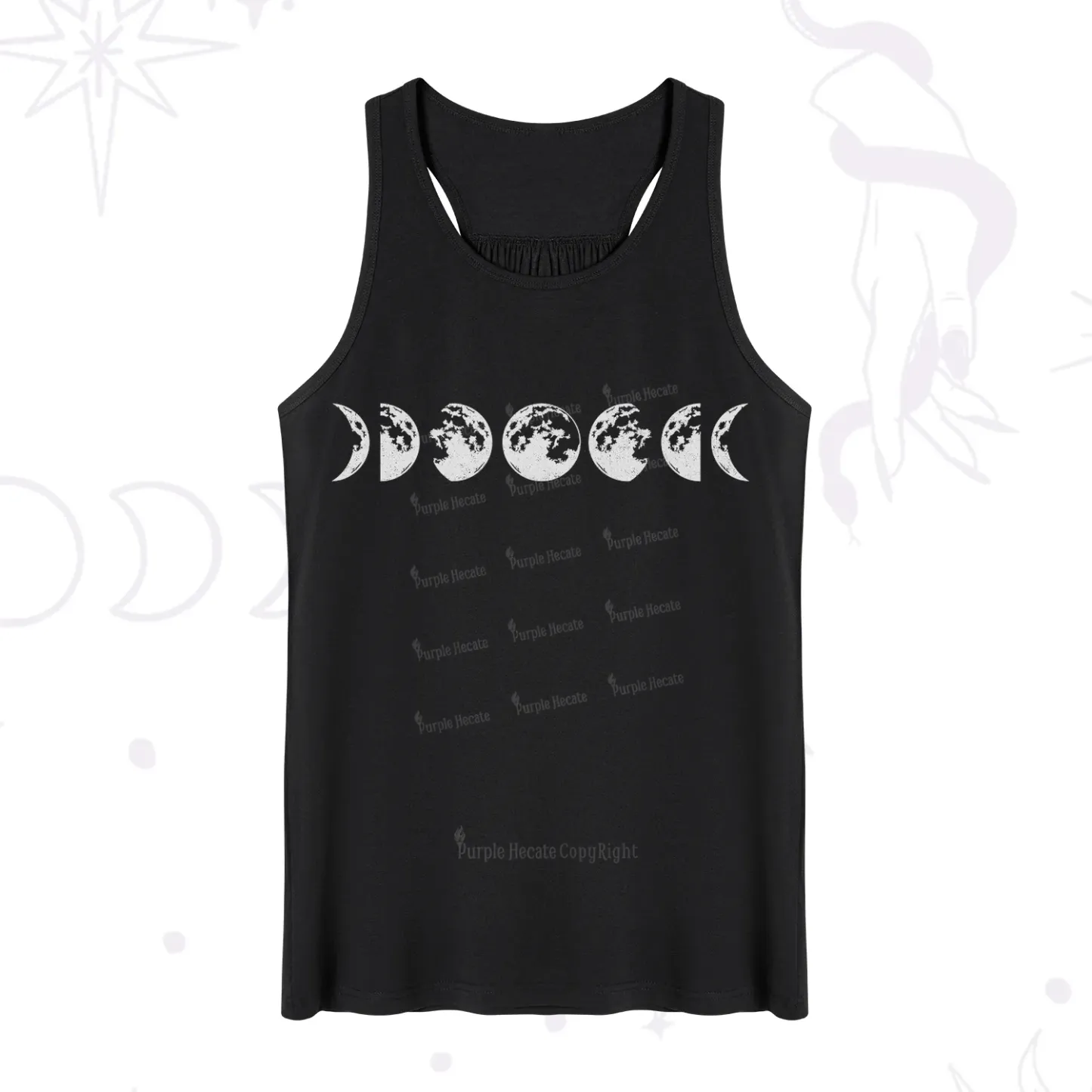 Purplehecate Moon Phases Tank