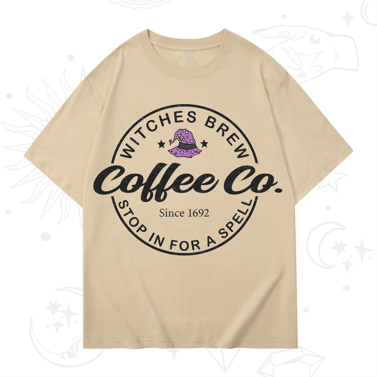 Purplehecate Witches Brew Coffee Co T-Shirt