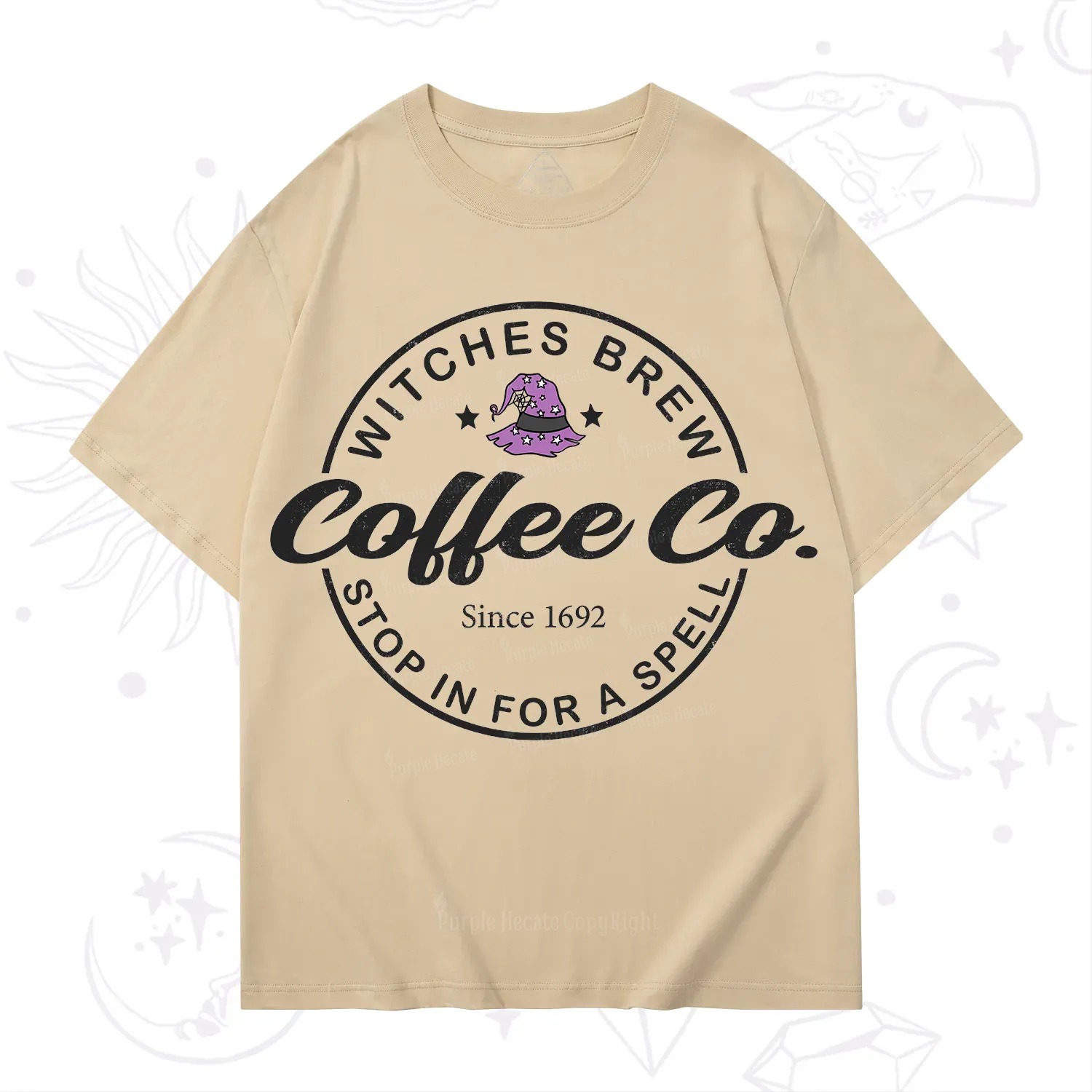 Purplehecate Witches Brew Coffee Co T-Shirt
