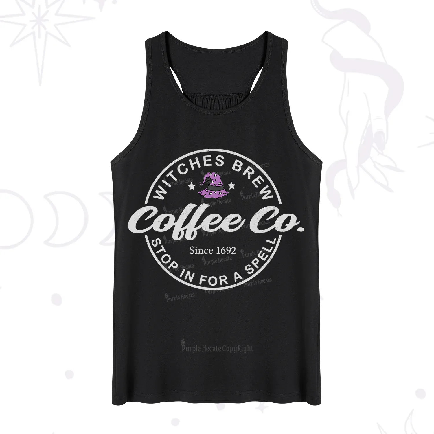Purplehecate Witches Brew Coffee Co Tank