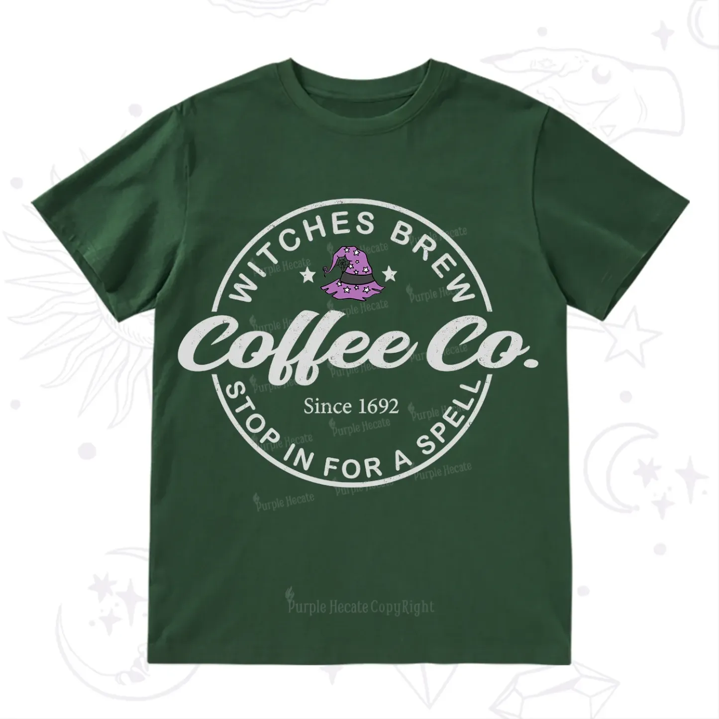 Purplehecate Witches Brew Coffee Co T-Shirt