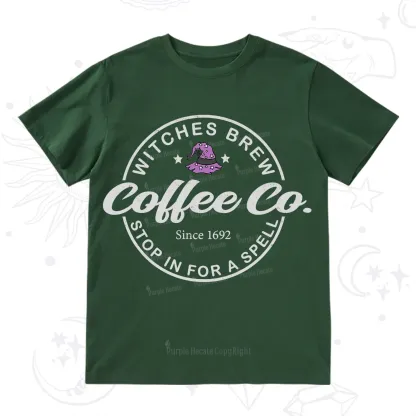 Purplehecate Witches Brew Coffee Co T-Shirt
