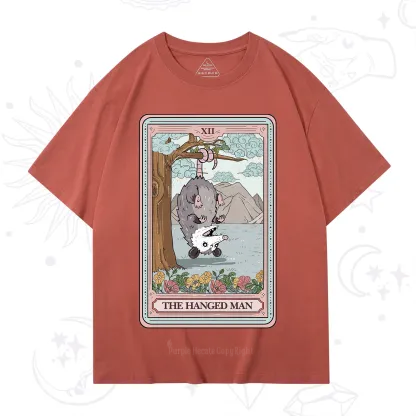 Purplehecate The Hanged Man Tarot Opossum T-Shirt