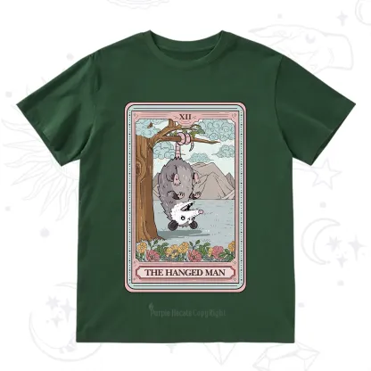Purplehecate The Hanged Man Tarot Opossum T-Shirt