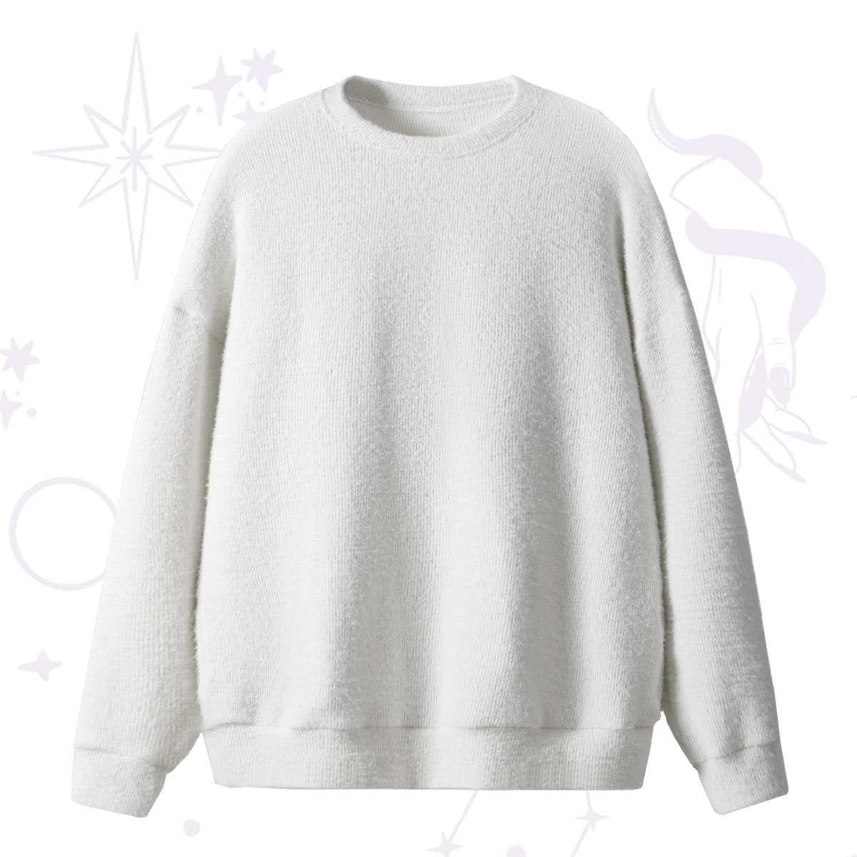 Purplehecate Fuzzy Ugly Sweater