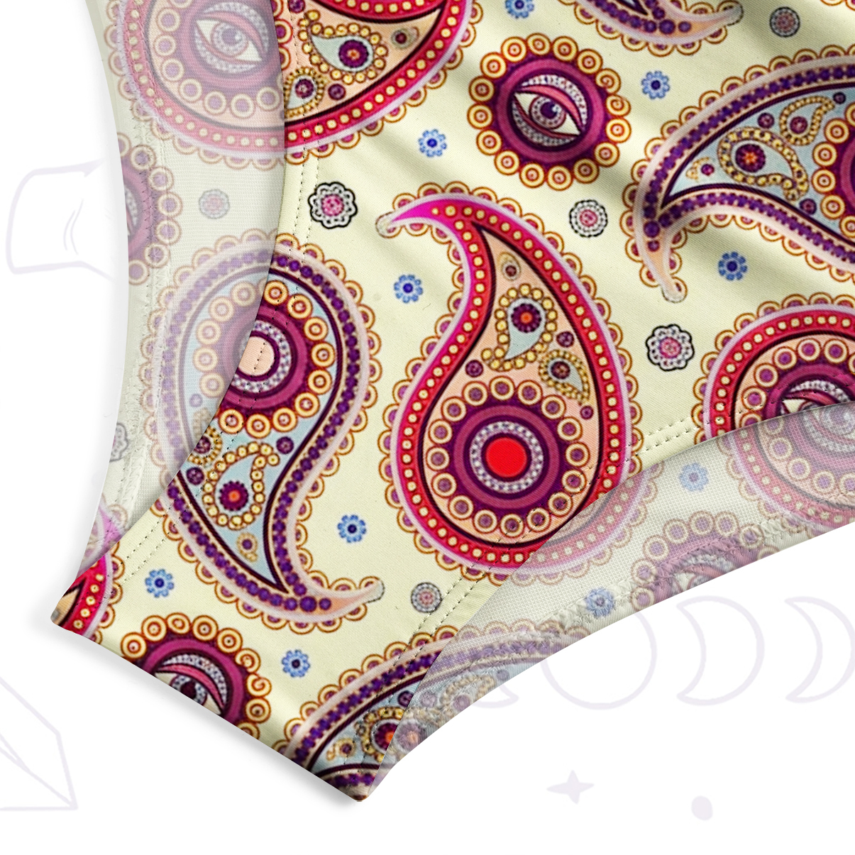 Purplehecate Mystic Paisley Dream One-Piece Swimsuit