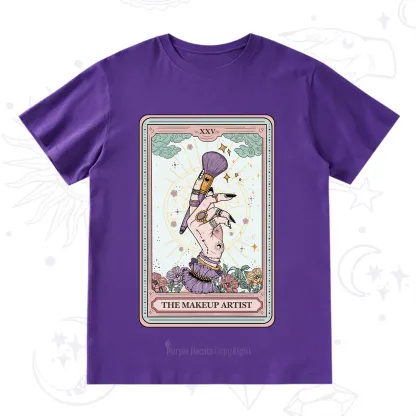 Purplehecate The Makeup Artist Tarot T-Shirt
