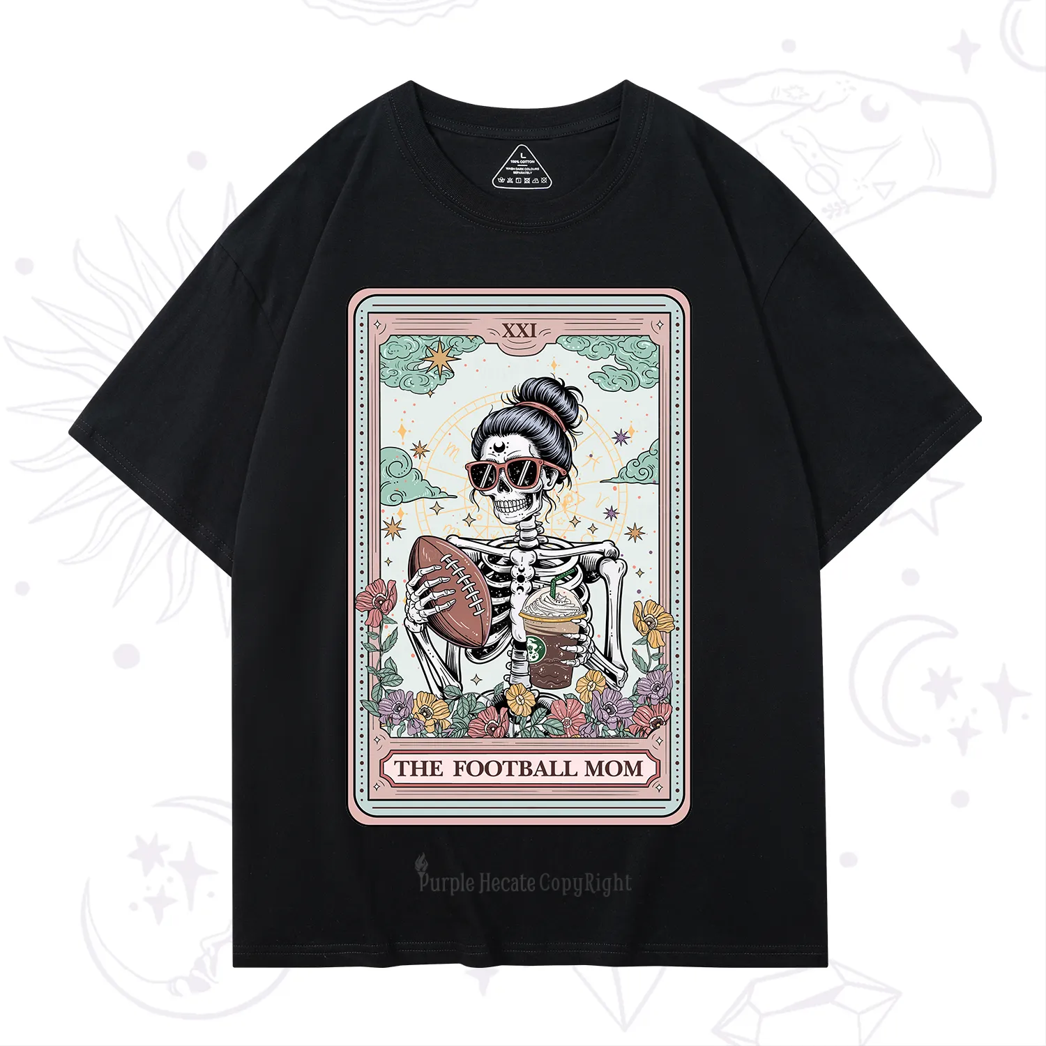 Purplehecate The Football Mom Tarot T-Shirt