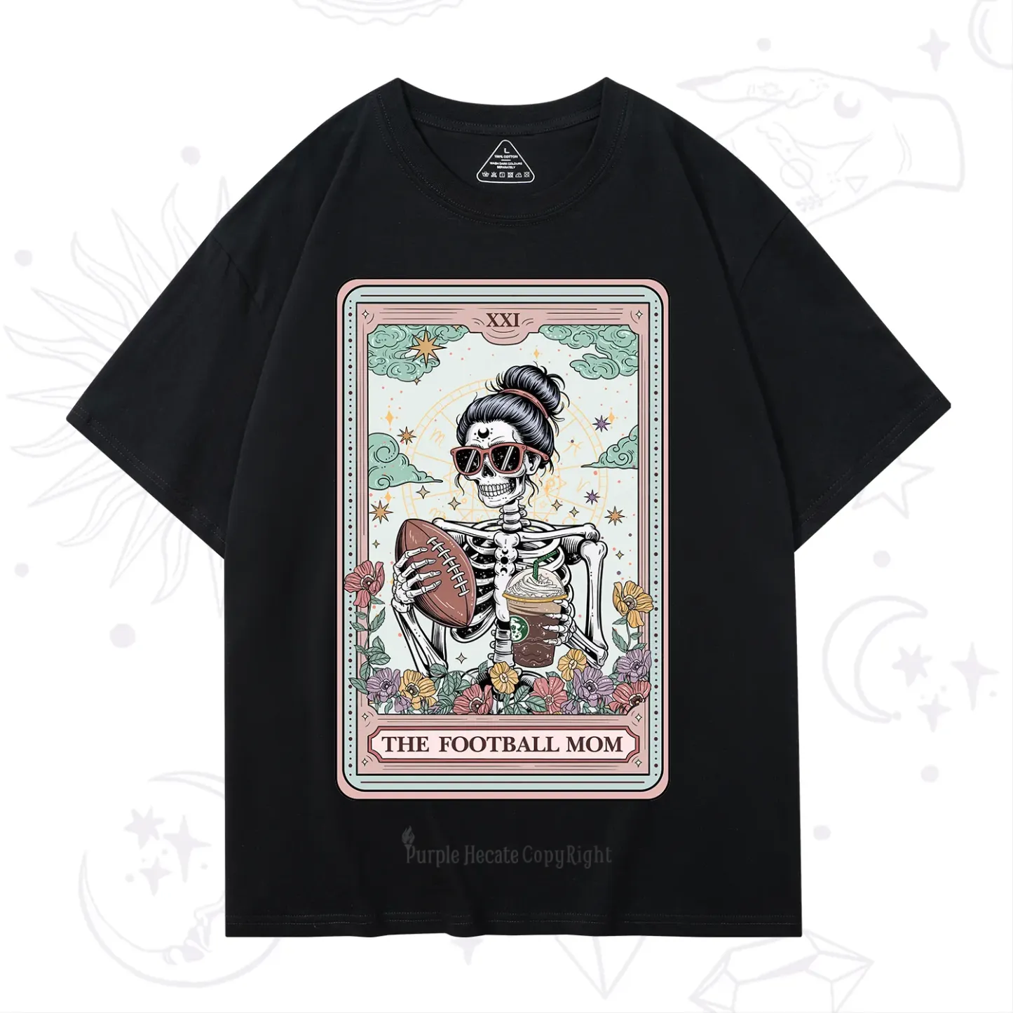 Purplehecate The Football Mom Tarot T-Shirt