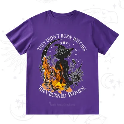 Purplehecate They Didn't Burn Witches T-Shirt
