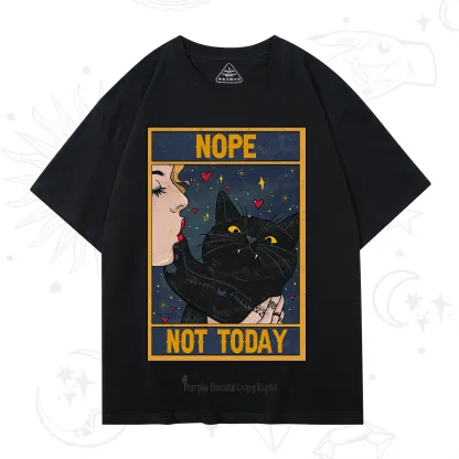 Purplehecate The Nope Not Today Tarot T-Shirt