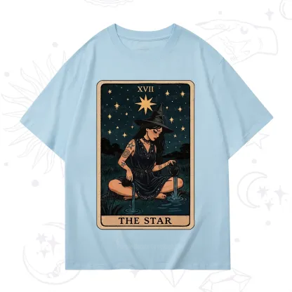 Purplehecate The Star Witch Tarot T-Shirt