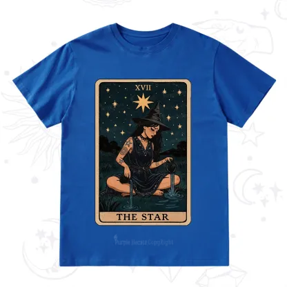 Purplehecate The Star Witch Tarot T-Shirt