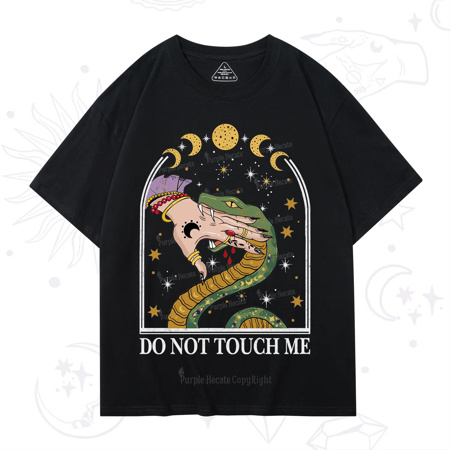 Purplehecate Do Not Touch Me T-Shirt