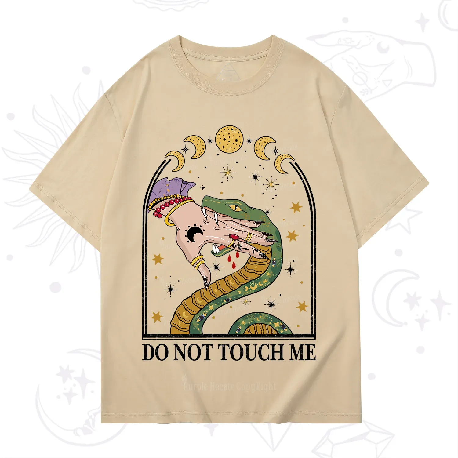 Purplehecate Do Not Touch Me T-Shirt