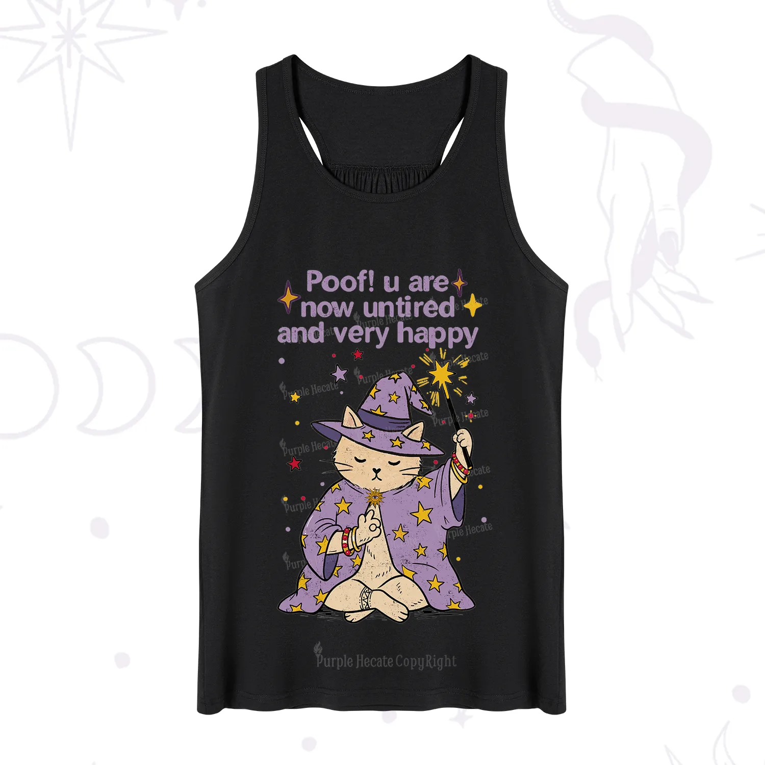 Purplehecate Poof! You Are Now Untired And Very Happy Tank