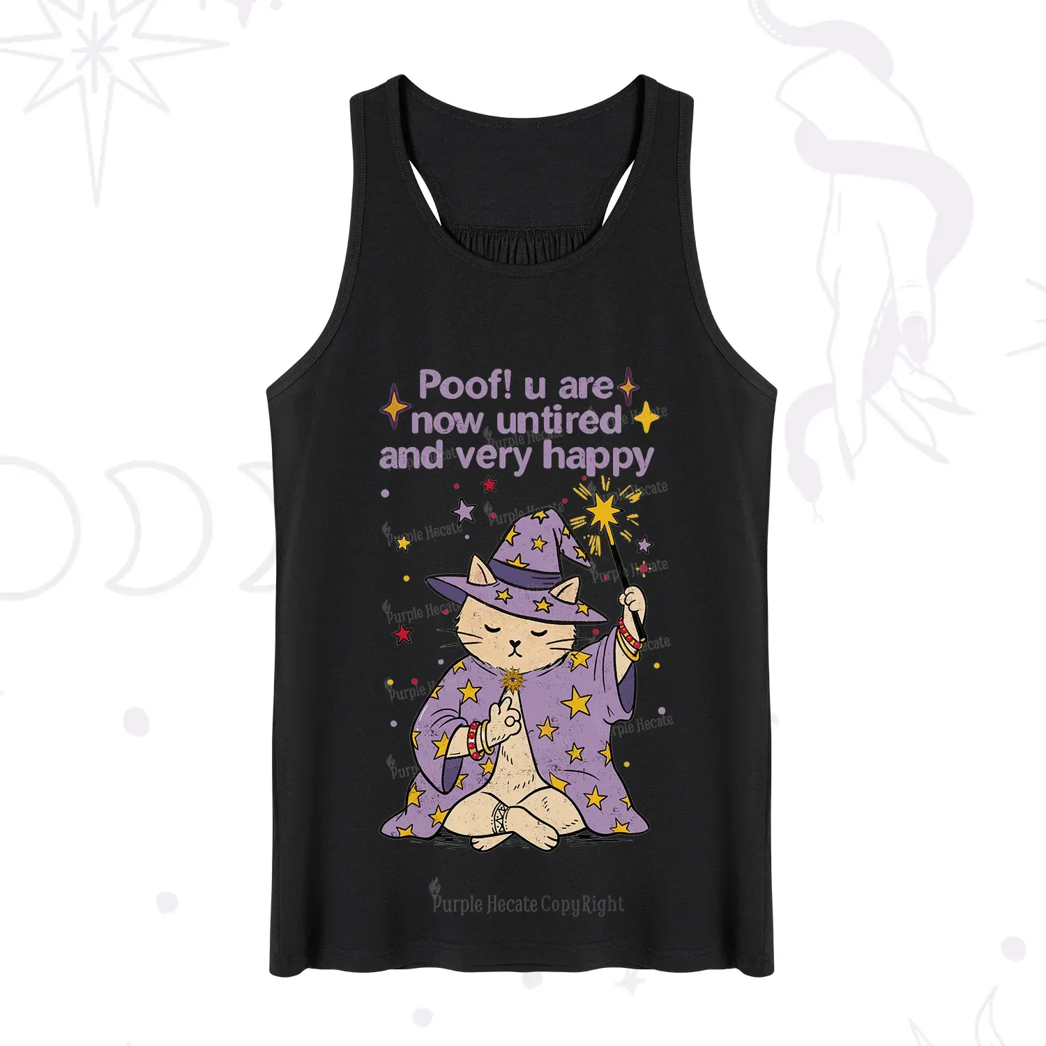 Purplehecate Poof! You Are Now Untired And Very Happy Tank