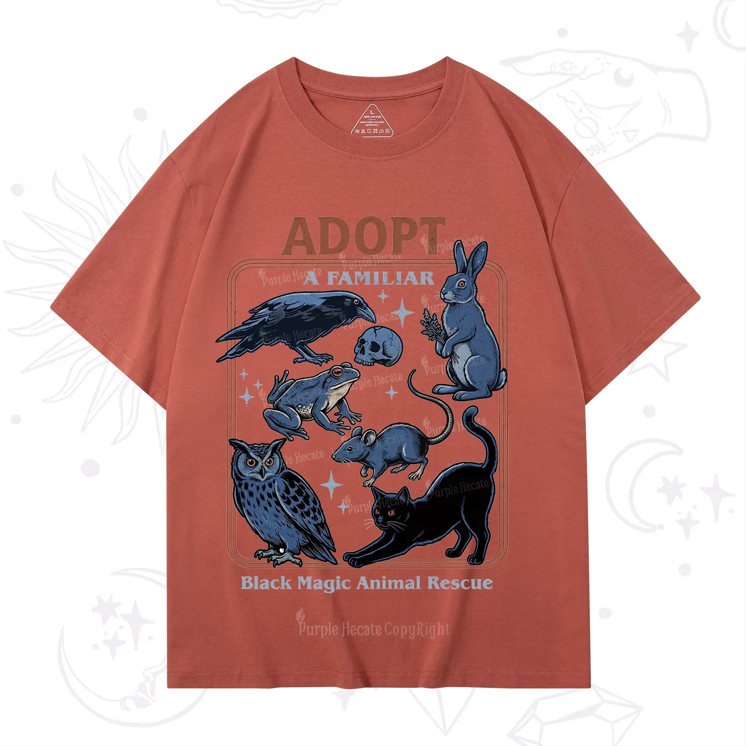Purplehecate Adopt a Familiar T-Shirt