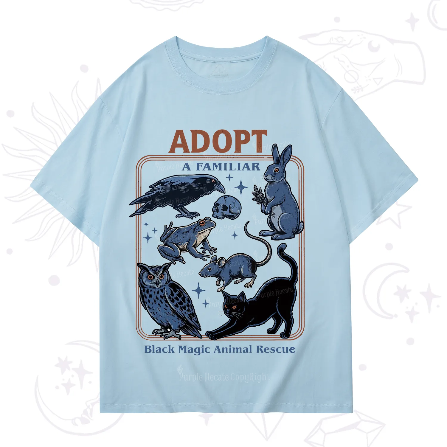 Purplehecate Adopt a Familiar T-Shirt