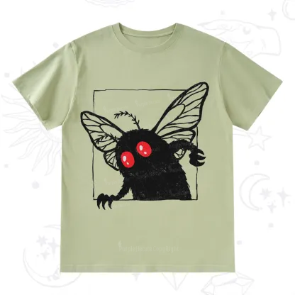 Purplehecate The Curious Mothman T-Shirt