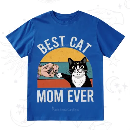Purplehecate Best Cat Mom Ever T-Shirt