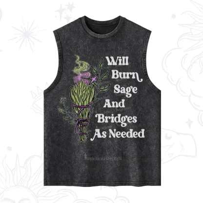 Purplehecate Will Burn Sage and Bridges Washed Tank