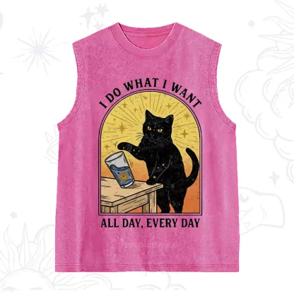 Purplehecate I Do What I What Washed Tank