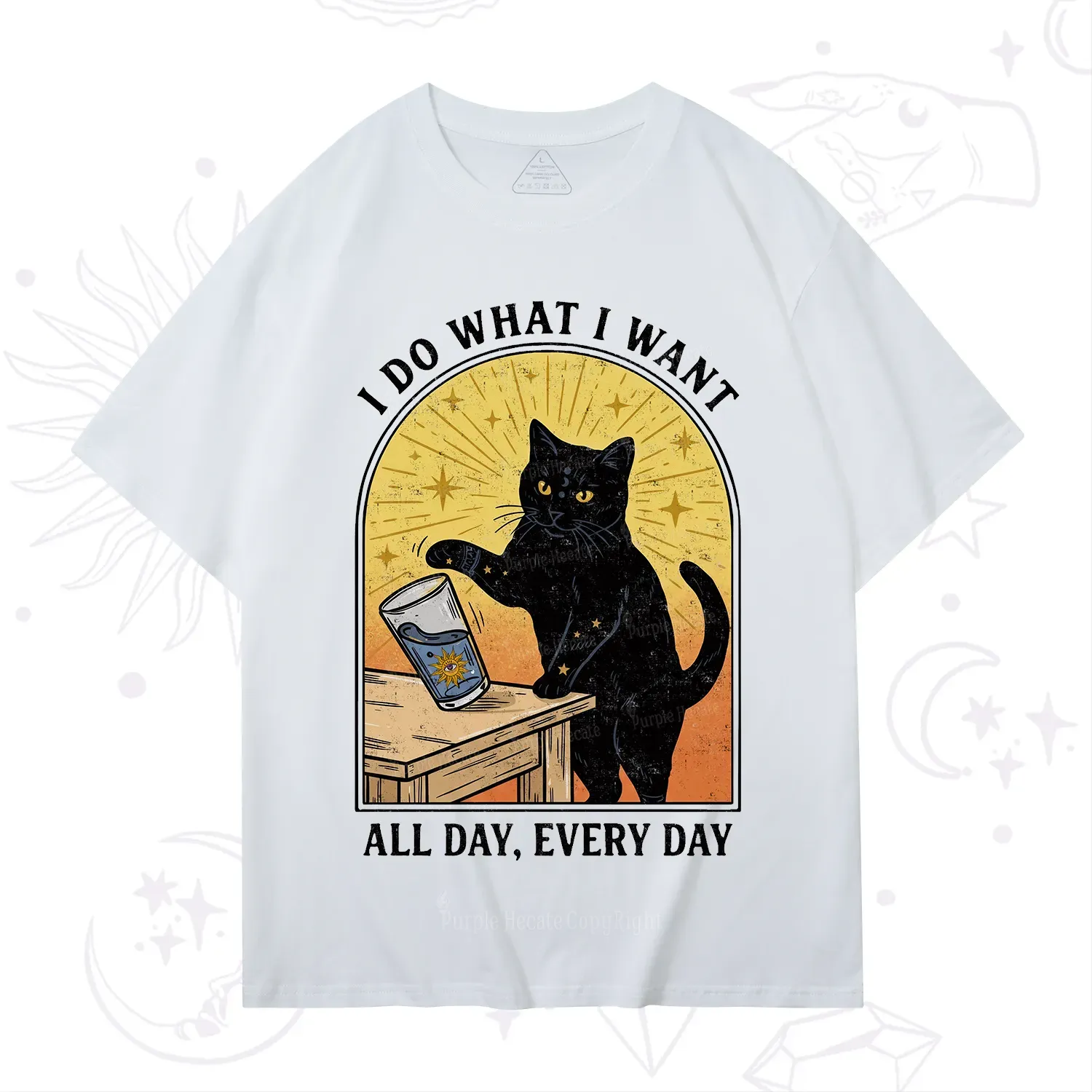 Purplehecate I Do What I What T-Shirt