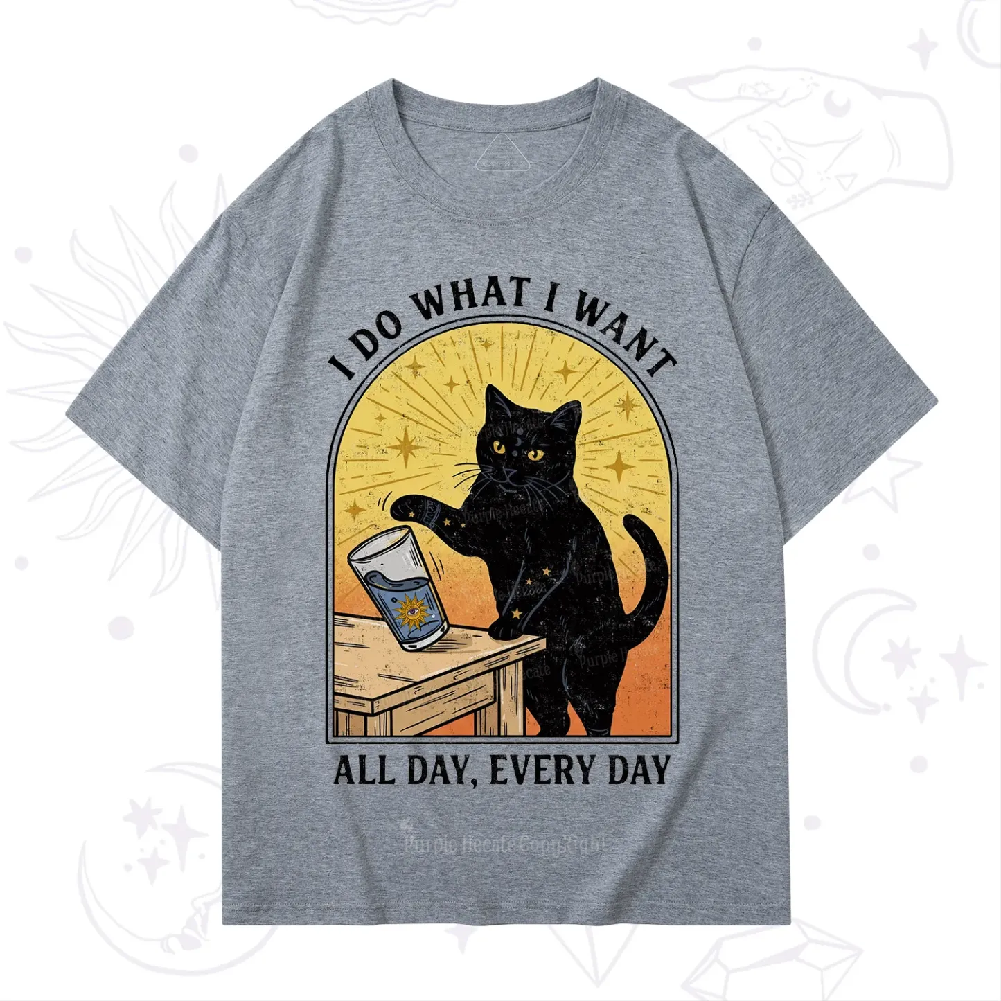 Purplehecate I Do What I What T-Shirt