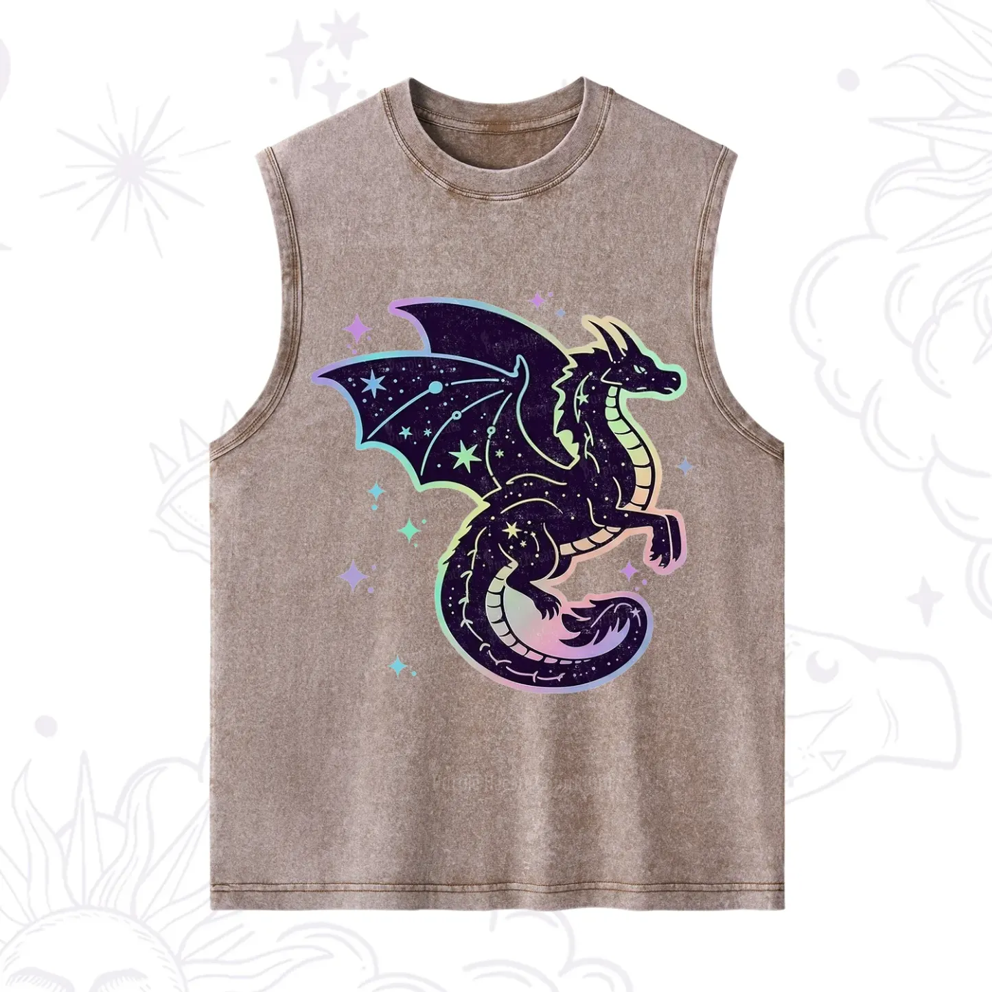 Purplehecate Celestial Dragon Washed Tank